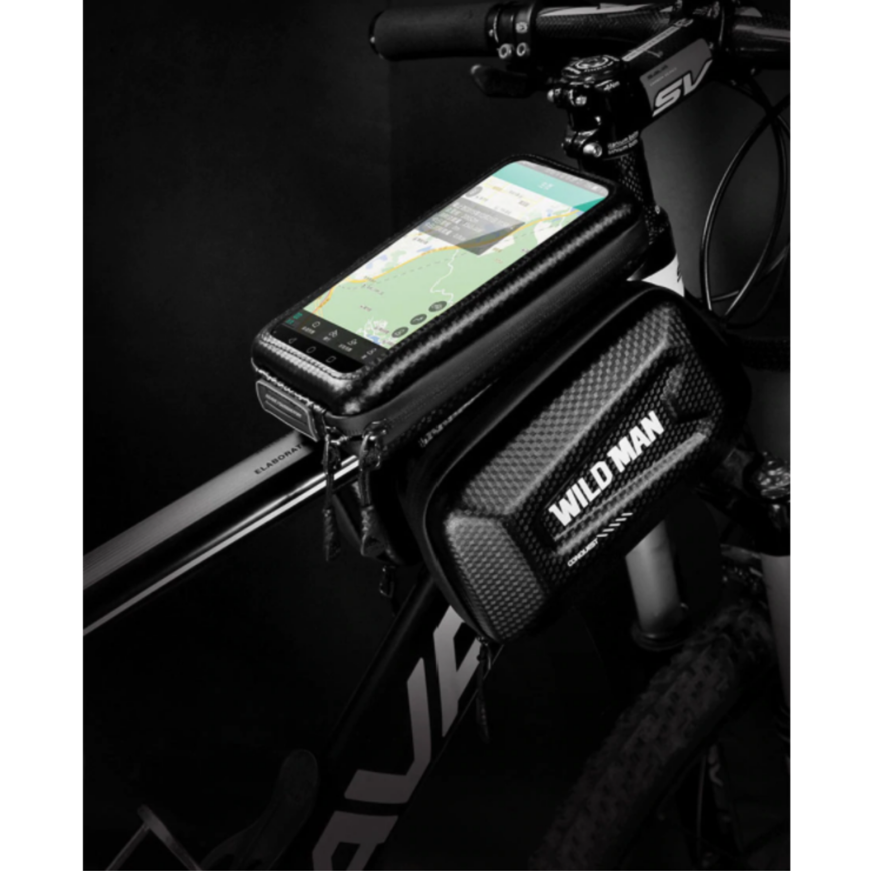 FrameX - Stijlvolle Opbergruimte voor Jouw Fietsaccessoires