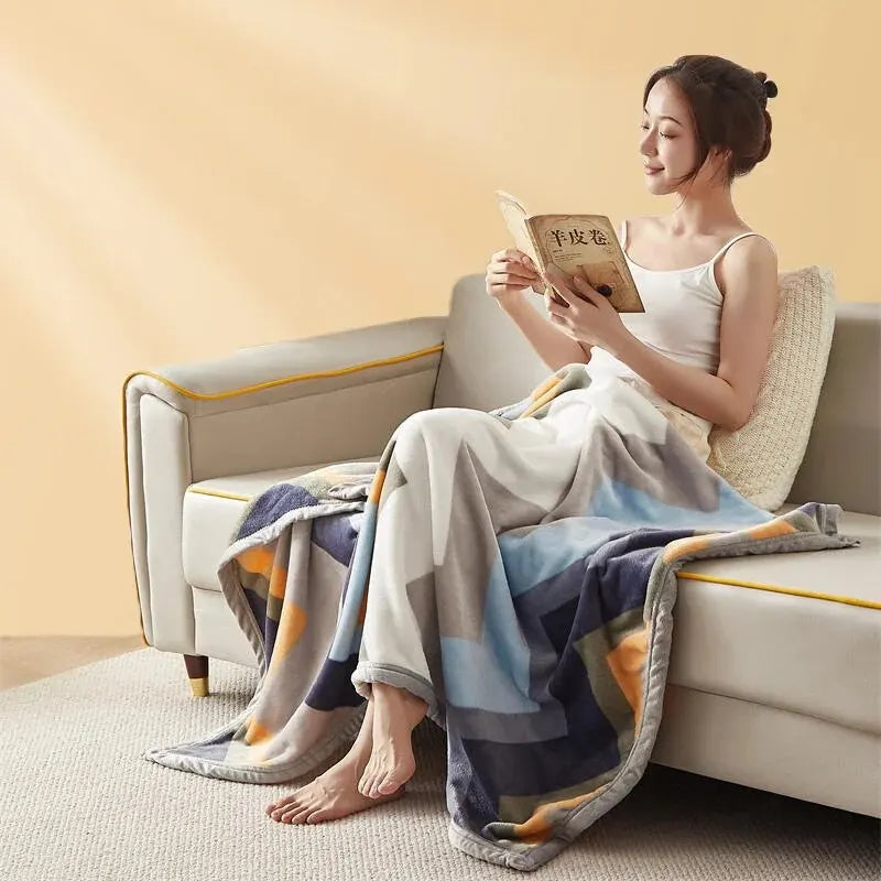 FlannelWarm - Luxe Verdikte Flanellen Deken