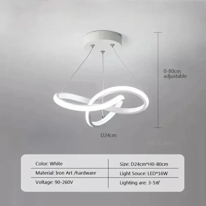 WaveGlow Ceiling Light – Stijlvolle LED Plafondverlichting