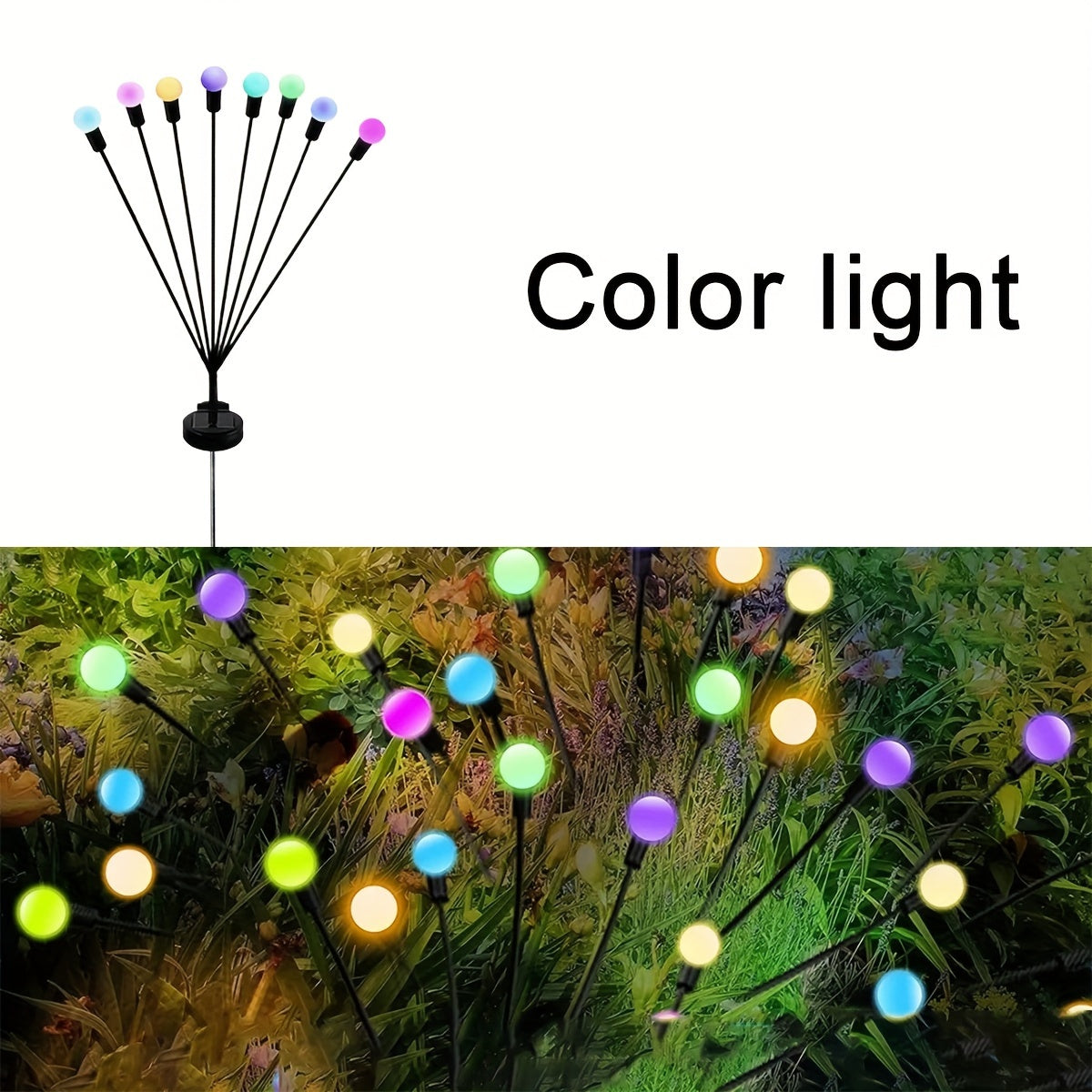 SolarFirefly Lights - Stijlvolle LED Tuindecoratie voor Buiten