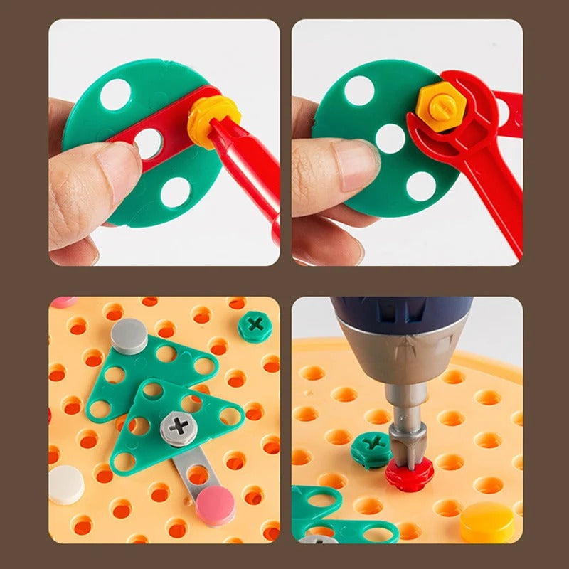 ToolMaster Kids – Creatieve Gereedschapskist met Mini-Bohrer