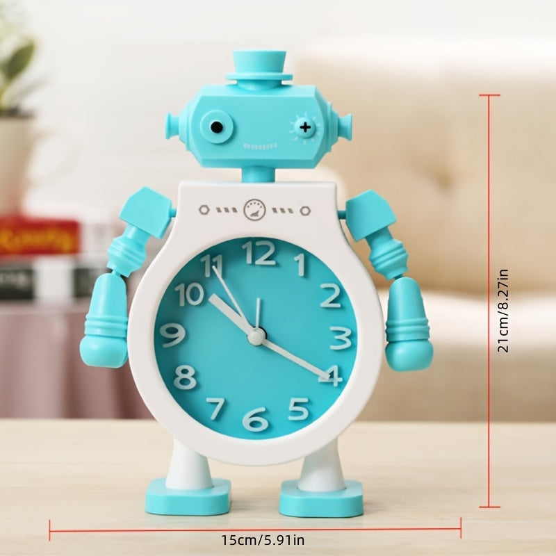 TimeBuddy Clock – Speelse Robot Wekker met Alarm