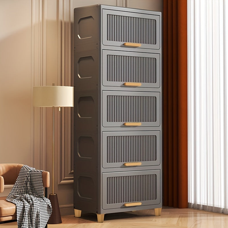 SleekStorage - Waterdichte Flip-Top Opbergkast voor Thuis