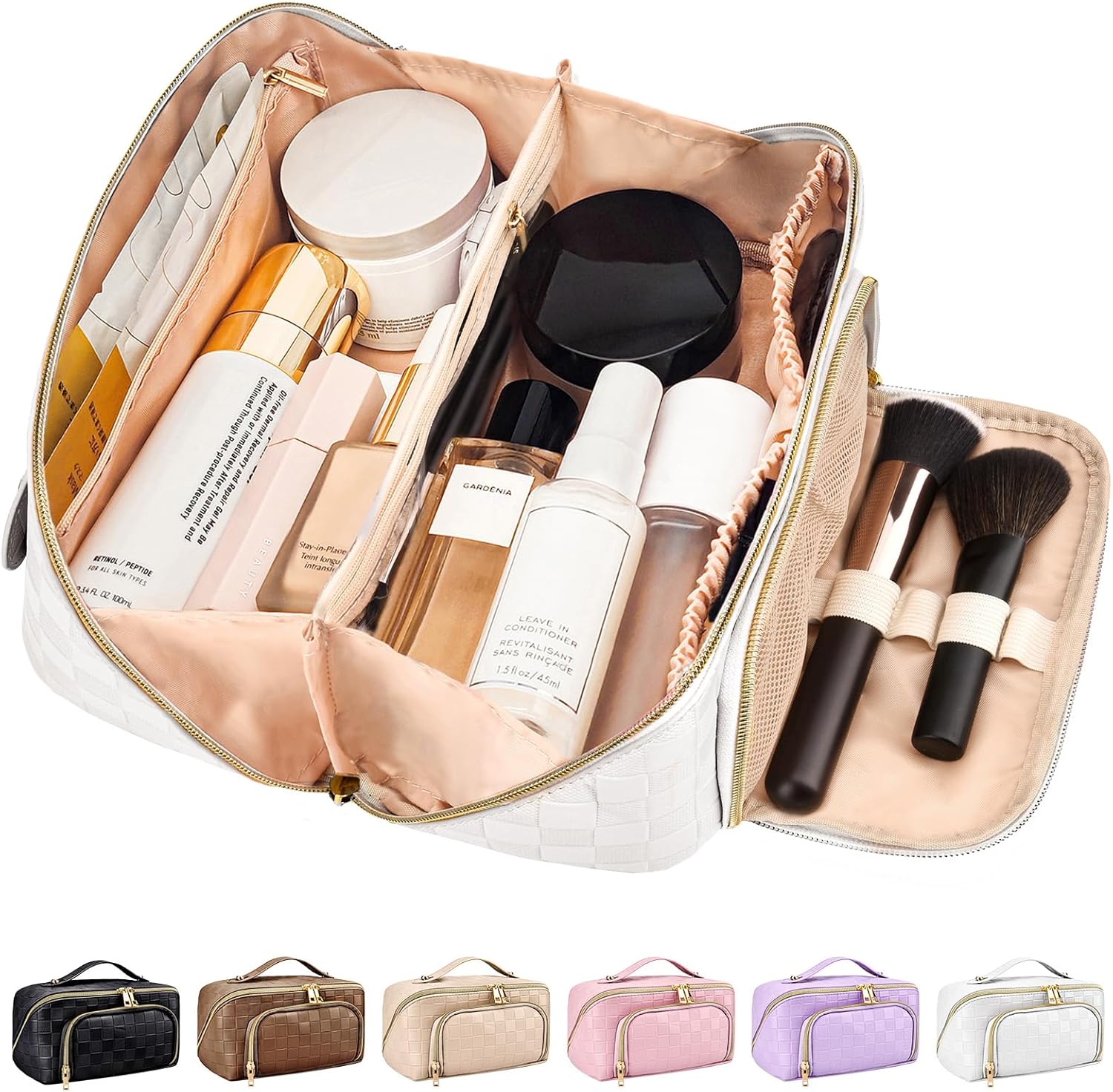 GlamBag - Waterdichte Make-up Reistas met Grote Capaciteit