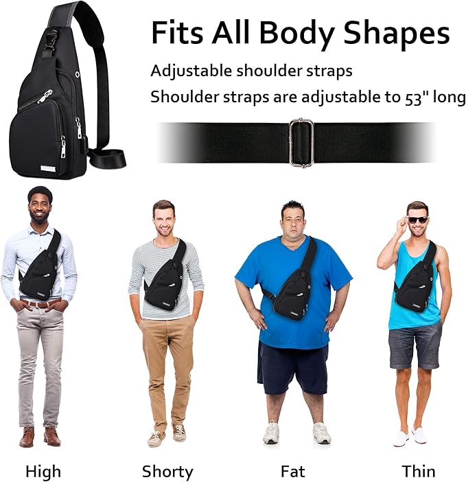 WaveSling - Stijlvolle Waterdichte Crossbody Tas