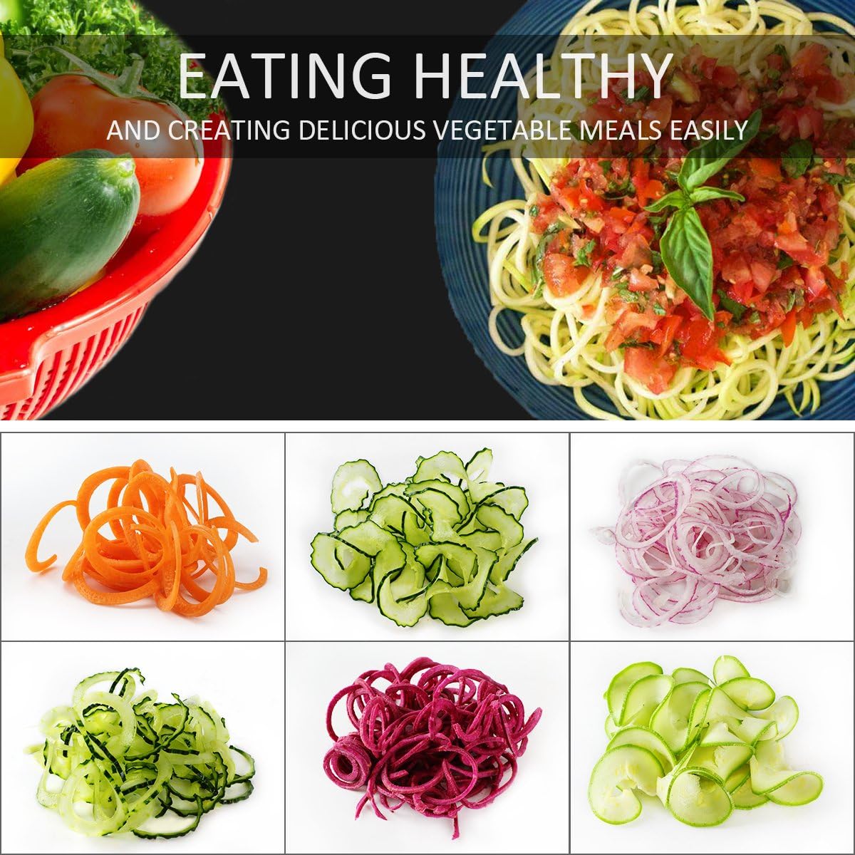 PowerSpiral - Professionele Groentesnijder met Zuignap