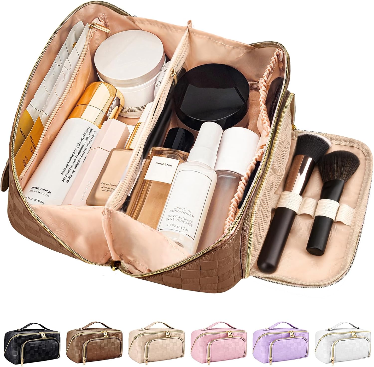 GlamBag - Waterdichte Make-up Reistas met Grote Capaciteit