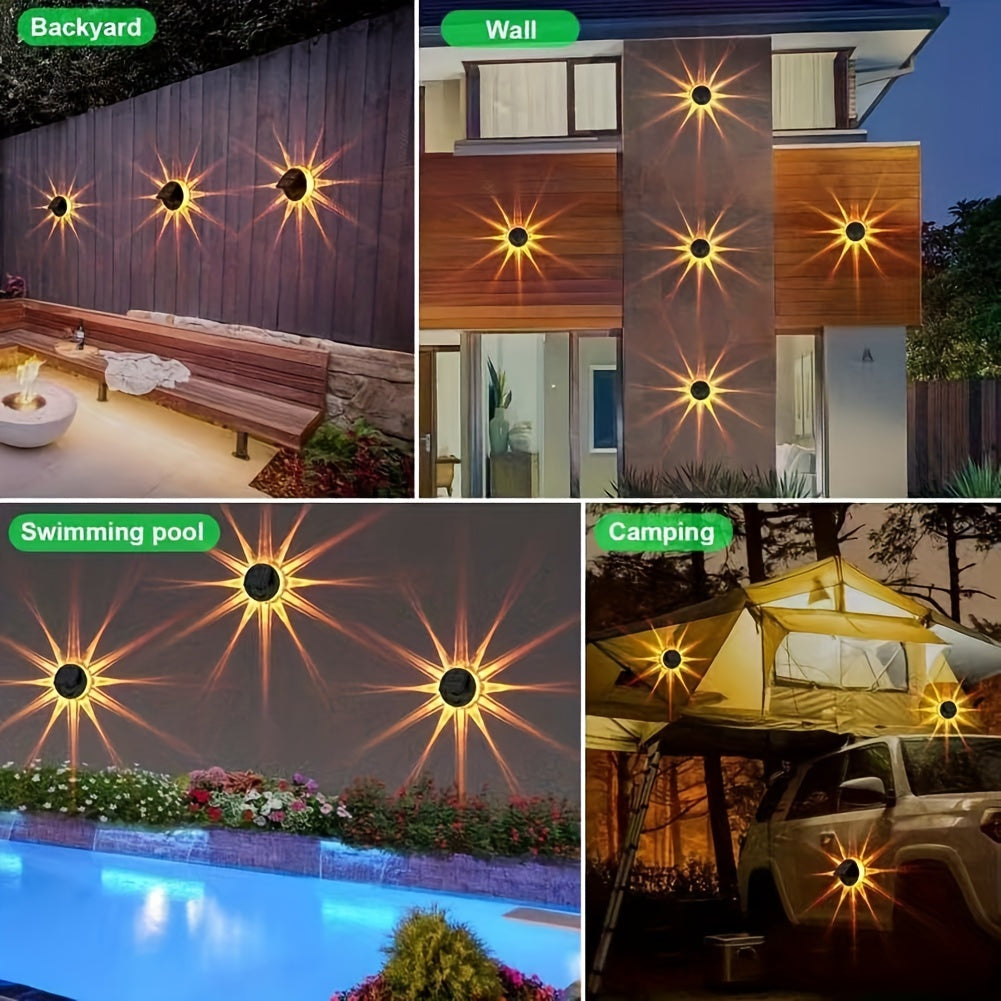 SolarGlow Lights – Set van 4 Zonne-energie LED Lichten voor Buiten