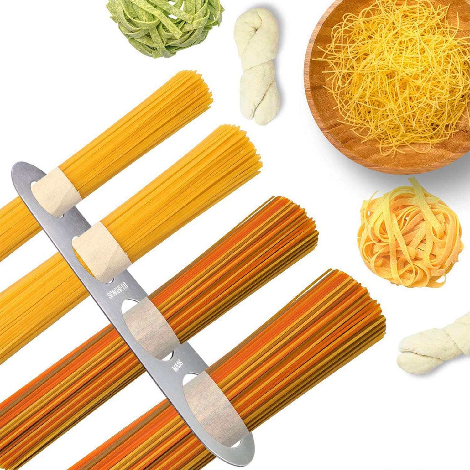 PastaPerfect - RVS Spaghetti Maatlepel voor Perfecte Porties