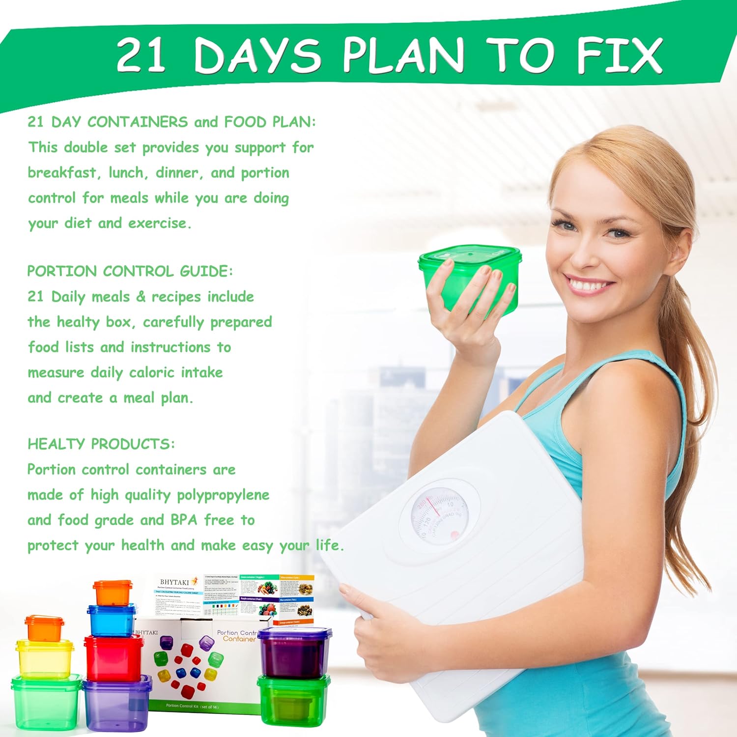 PortionMaster - 14-delige Set voor Gewichtsverlies