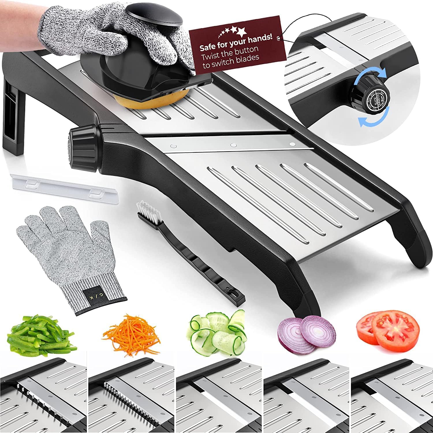 SlicerPro – Veiligheidsset met Snijbestendige Handschoenen