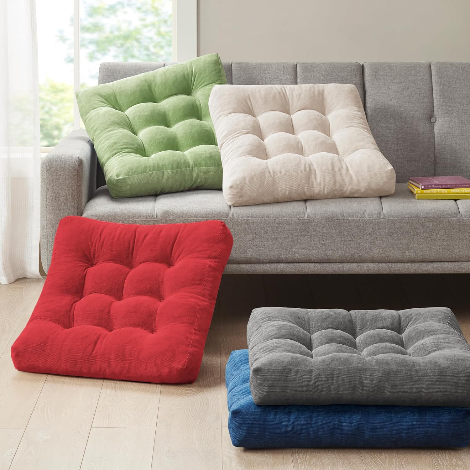 ZenCushion – Set van 2 Luxe Meditatiekussens