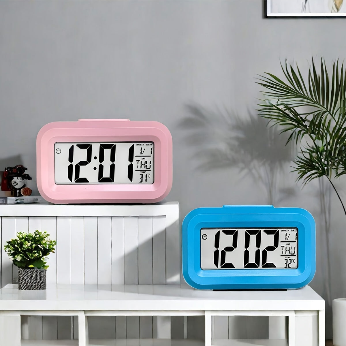 GlowClock - Stijlvolle Digitale Wekker met Verlichting