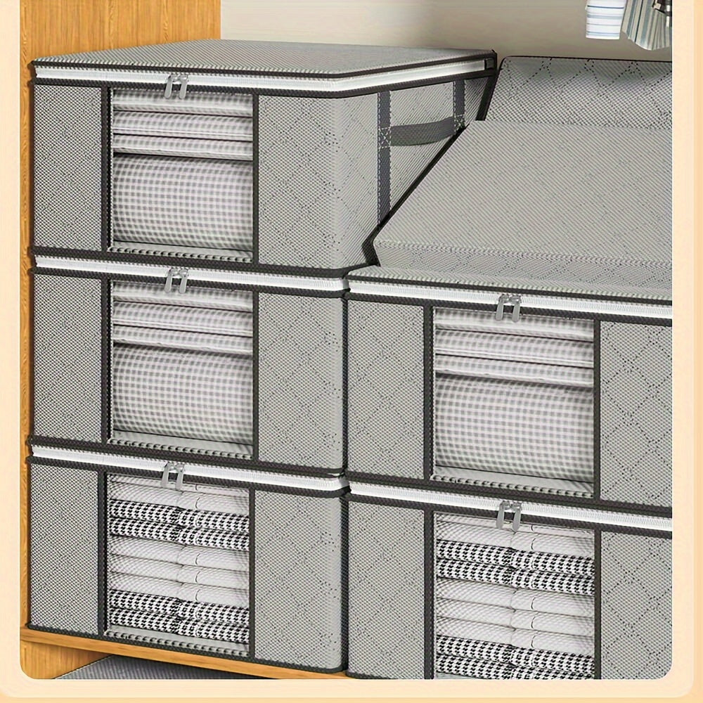 SmartStore - Opvouwbare Opbergzakken Set van 4 voor Kleding en Bedtextiel