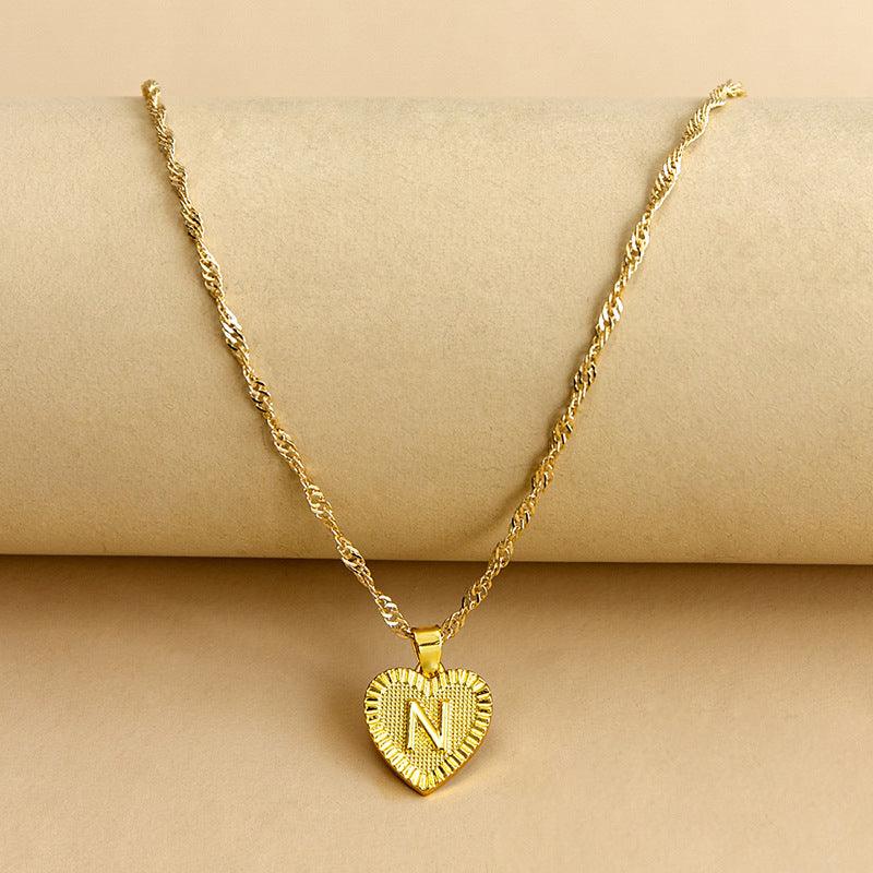 Amara - Elegante Gouden Hart Ketting