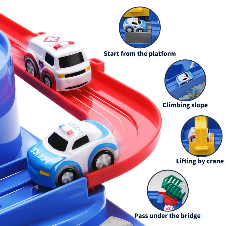 RescueTrack Adventure Set – Educatief Peuterspeelgoed