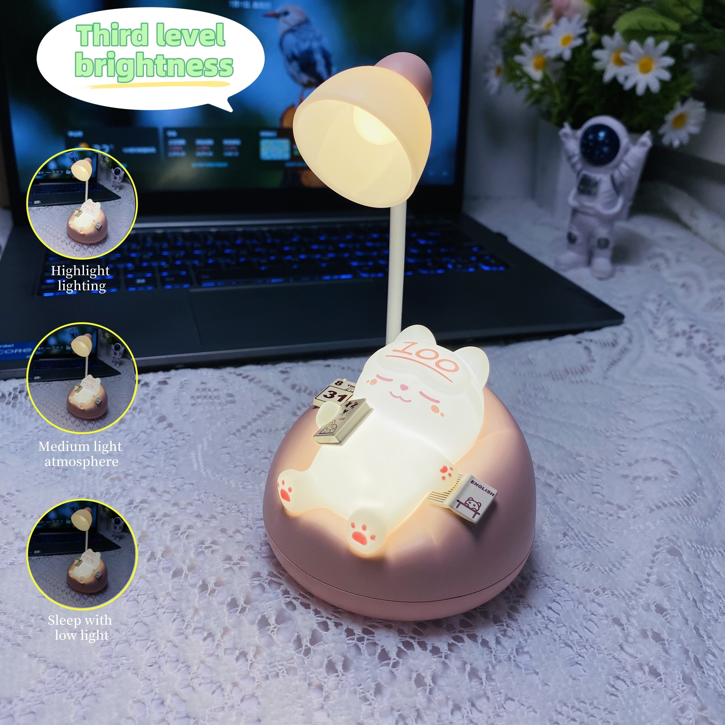 SleepyKitten Lamp - USB Oplaadbare LED Nachtlamp