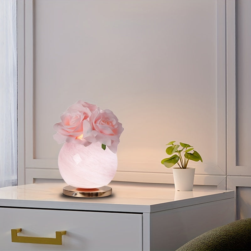 LumiDecor – Stijlvolle LED Tafellamp met USB Oplaadfunctie