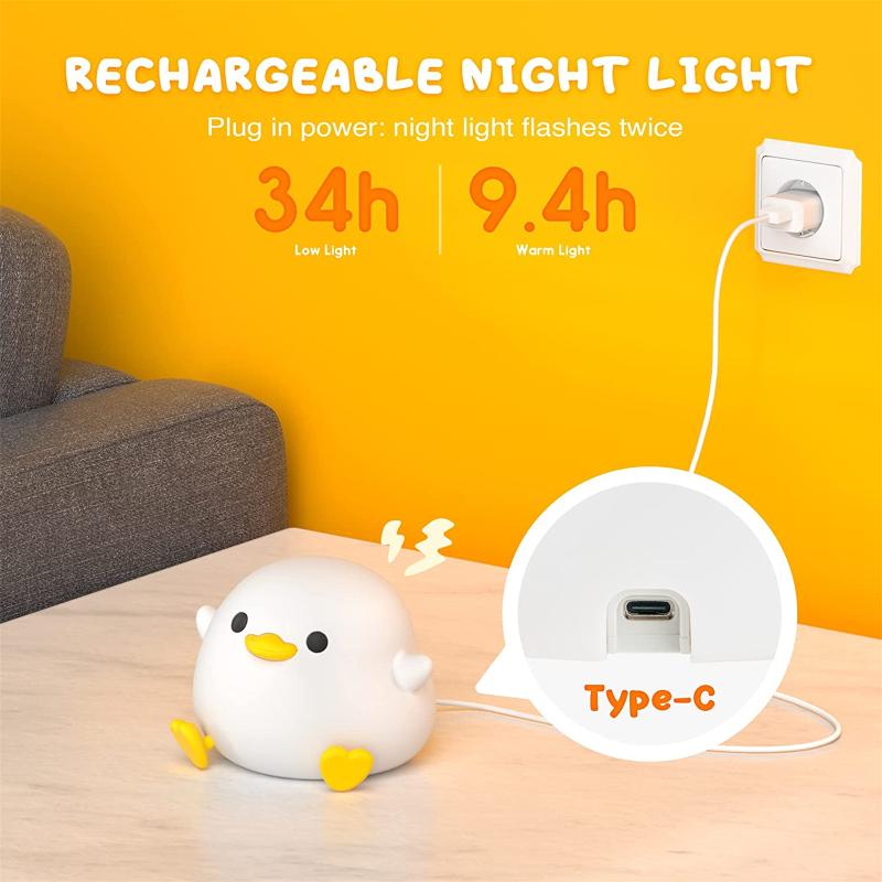 Ducky Buddy Lamp - Geruststellende Nachtlamp Voor Een Betere Slaap Van Uw Kind