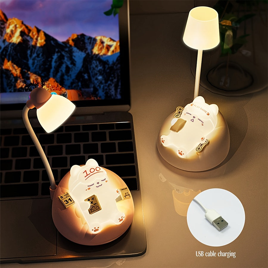 GlowCharge Lamp - Oplaadbare LED Nachtverlichting met USB