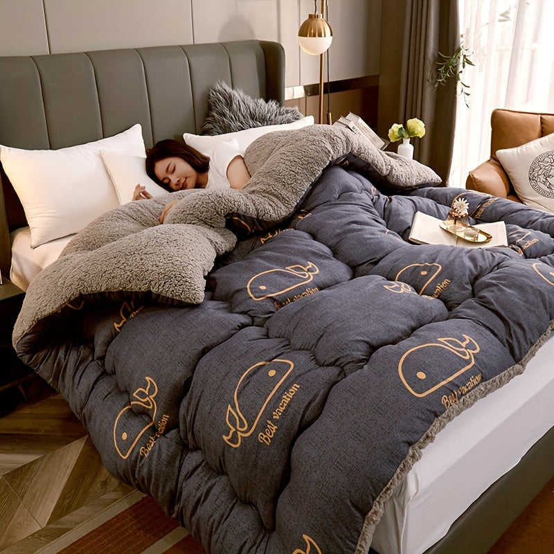 SherpaComfort – Luxe Fleece Deken met Cartoon Design