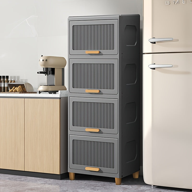 SleekStorage - Waterdichte Flip-Top Opbergkast voor Thuis