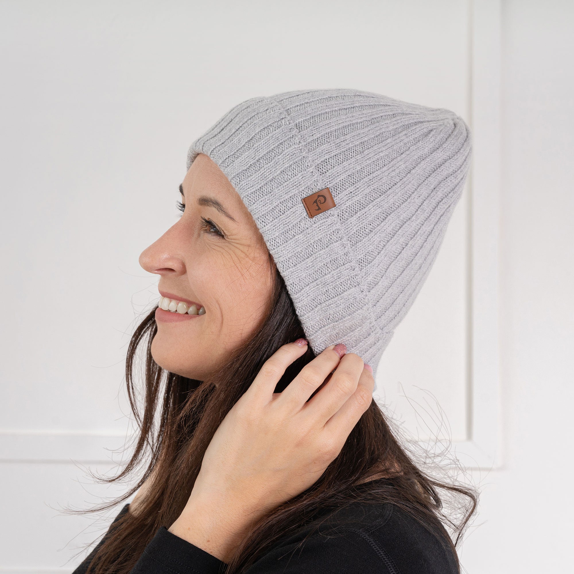 CozyMerino Beanie - Luxe Merinowol Muts voor Dames