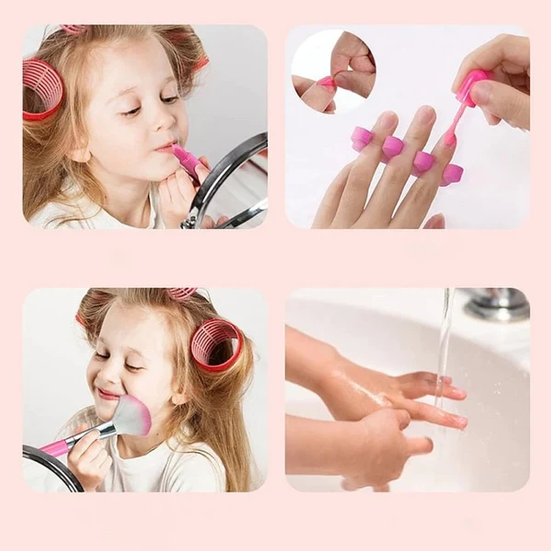 LittleGlam Set - Wasbare Make-up voor Kinderen