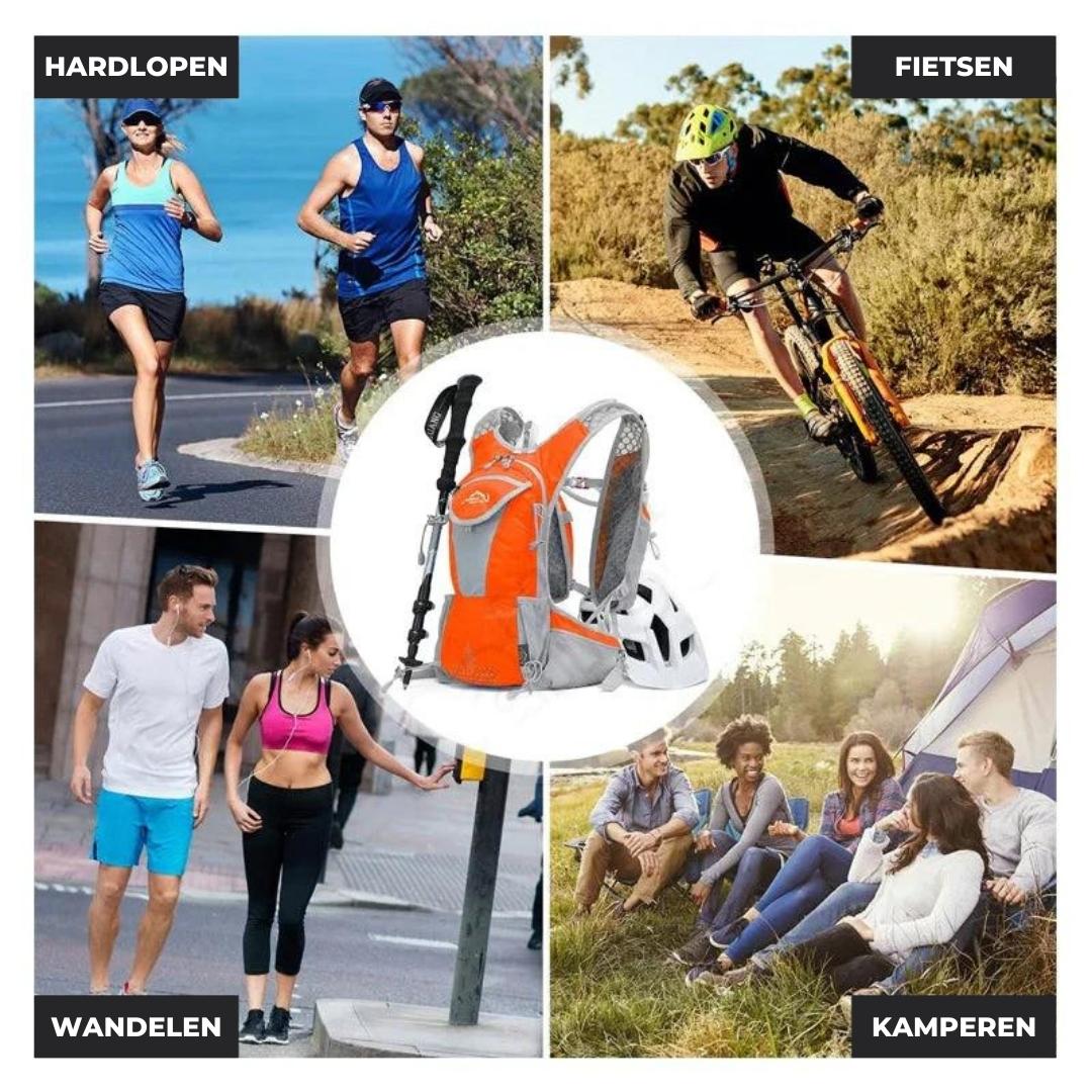 TravelLite Rugzak - Ultralichte Hydratatie met Ingebouwde Waterzak