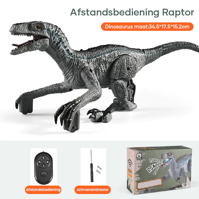 DinoMotion – Realistische Velociraptor met Afstandsbediening