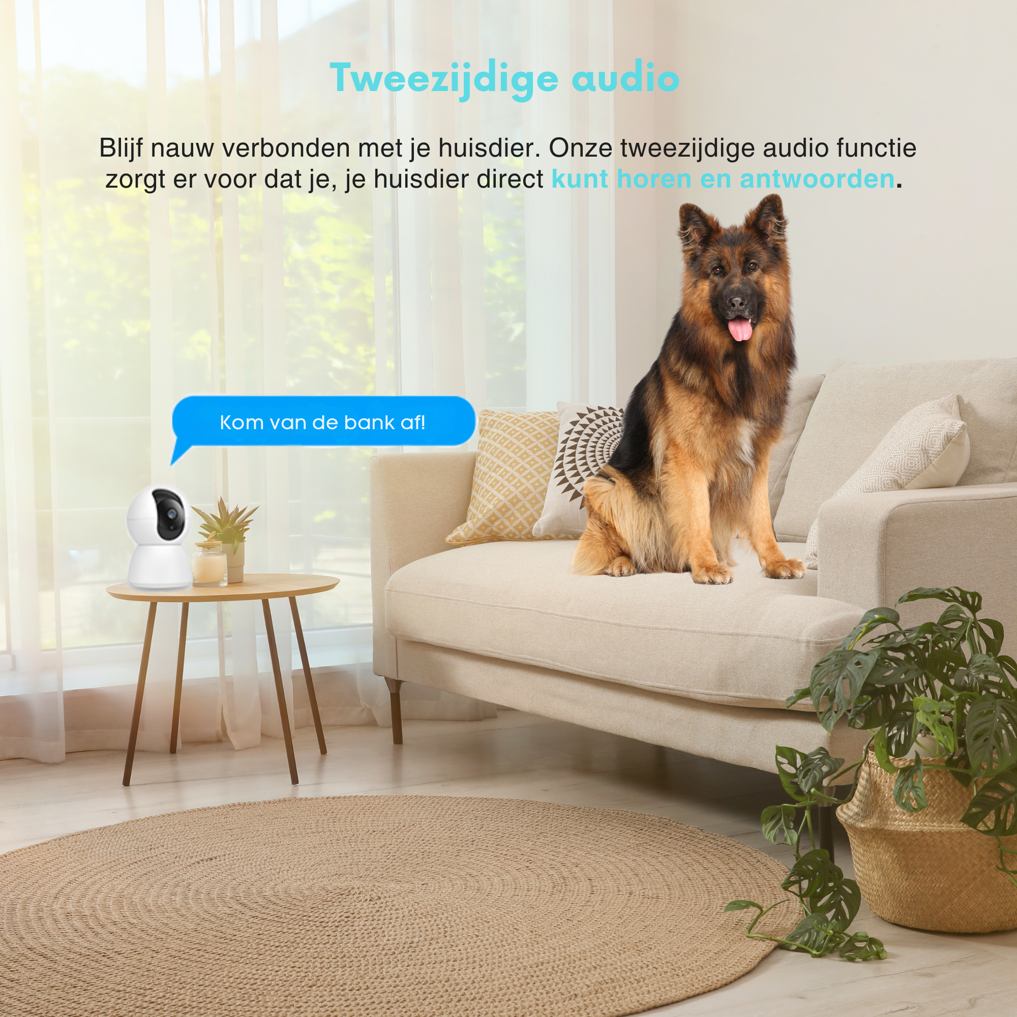 Premiumpets Slimme Camera - Blijf Verbonden met je Huisdier