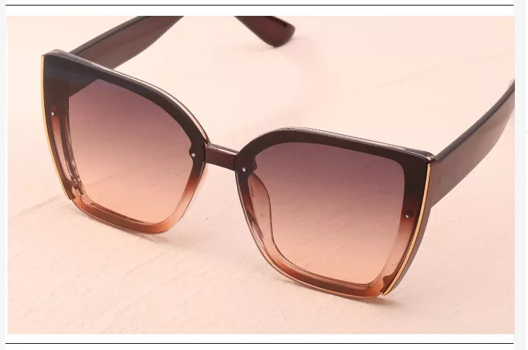 BillieShade - Trendy Vierkante Retro Zonnebril