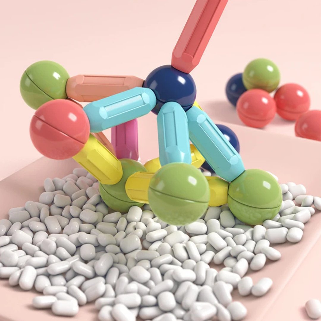 Magneo Blocks - Creatieve Magnetische Bouwset voor Kinderen