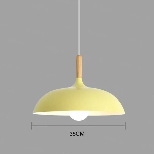 ScandiLuxe Ceiling Light - Scandinavisch Eiken Houtdesign