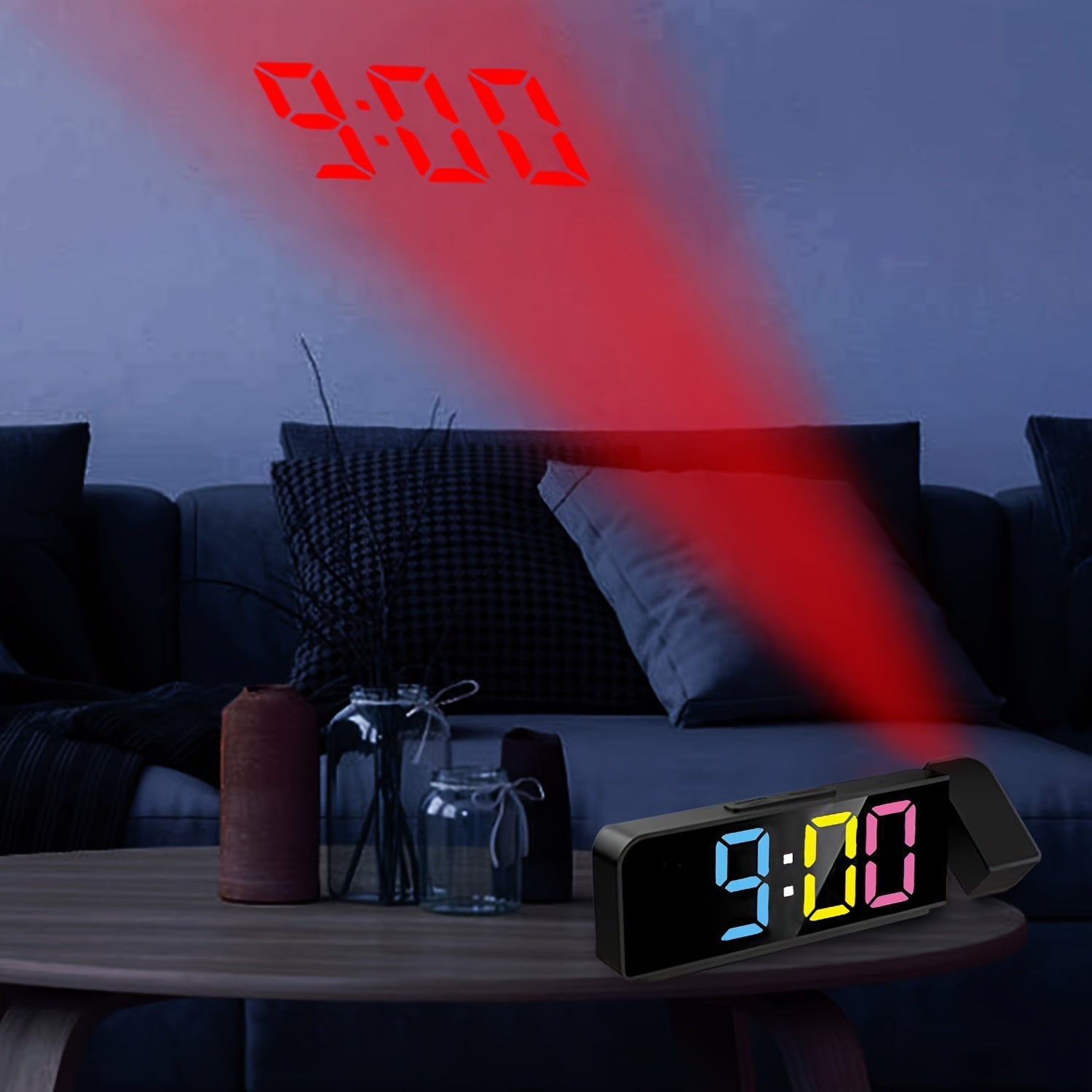 TimeView – Moderne Digitale Wekker met Projectie
