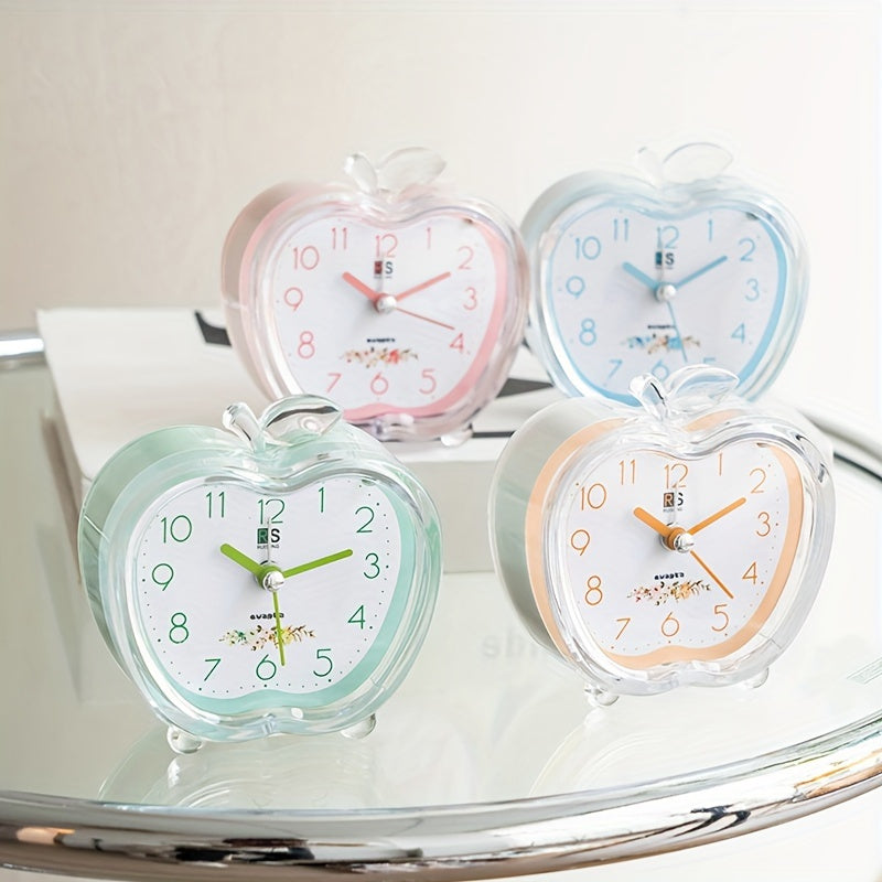 CrystalFruit Clock - Elegante Appelvormige Verlichting
