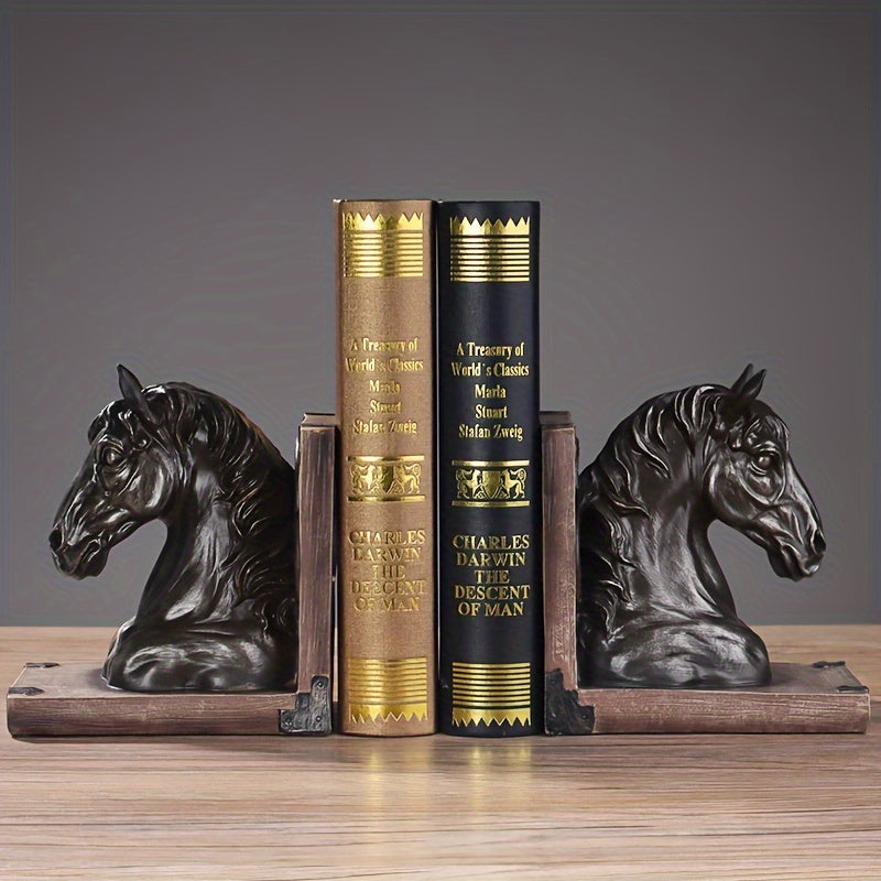 HorseHead - Stijlvolle Boekensteun in Dierenvorm