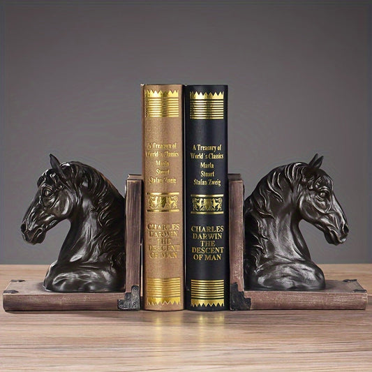 HorseHead - Stijlvolle Boekensteun in Dierenvorm