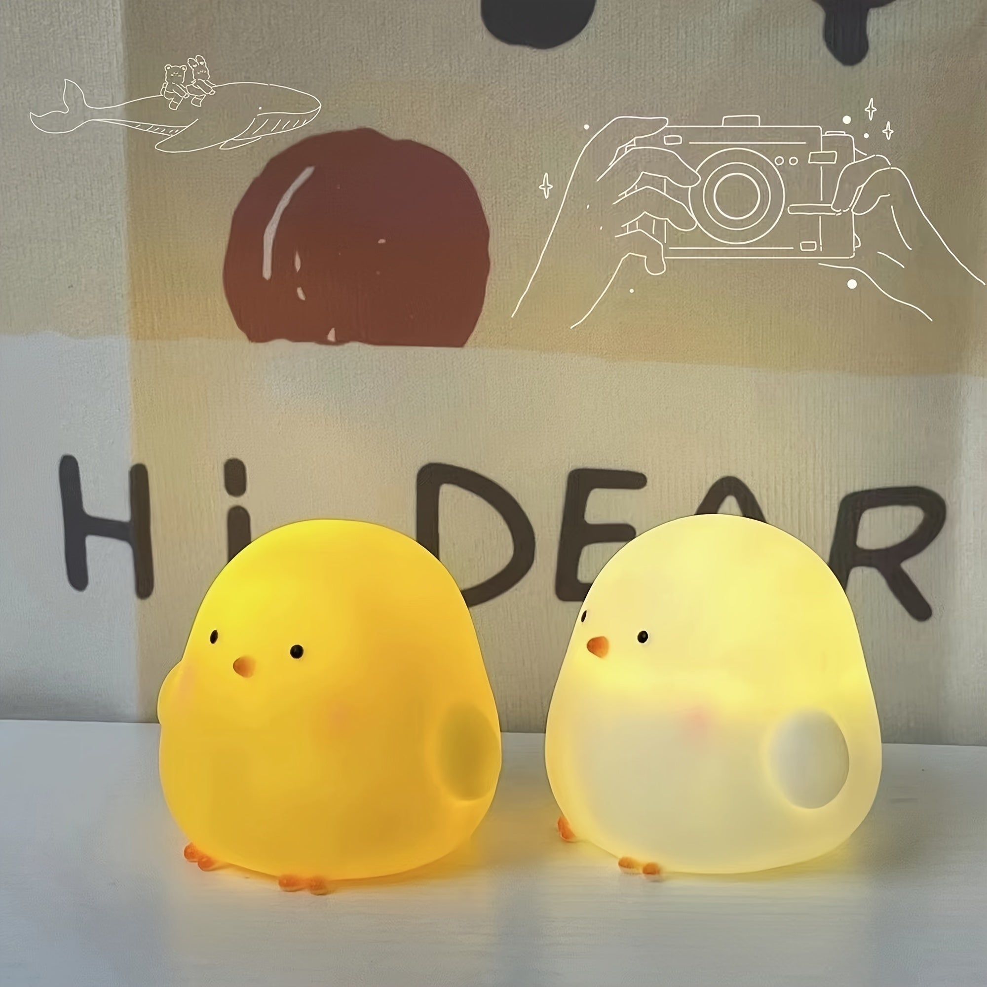 CharmingChicken – Stijlvol Draadloos Nachtlicht