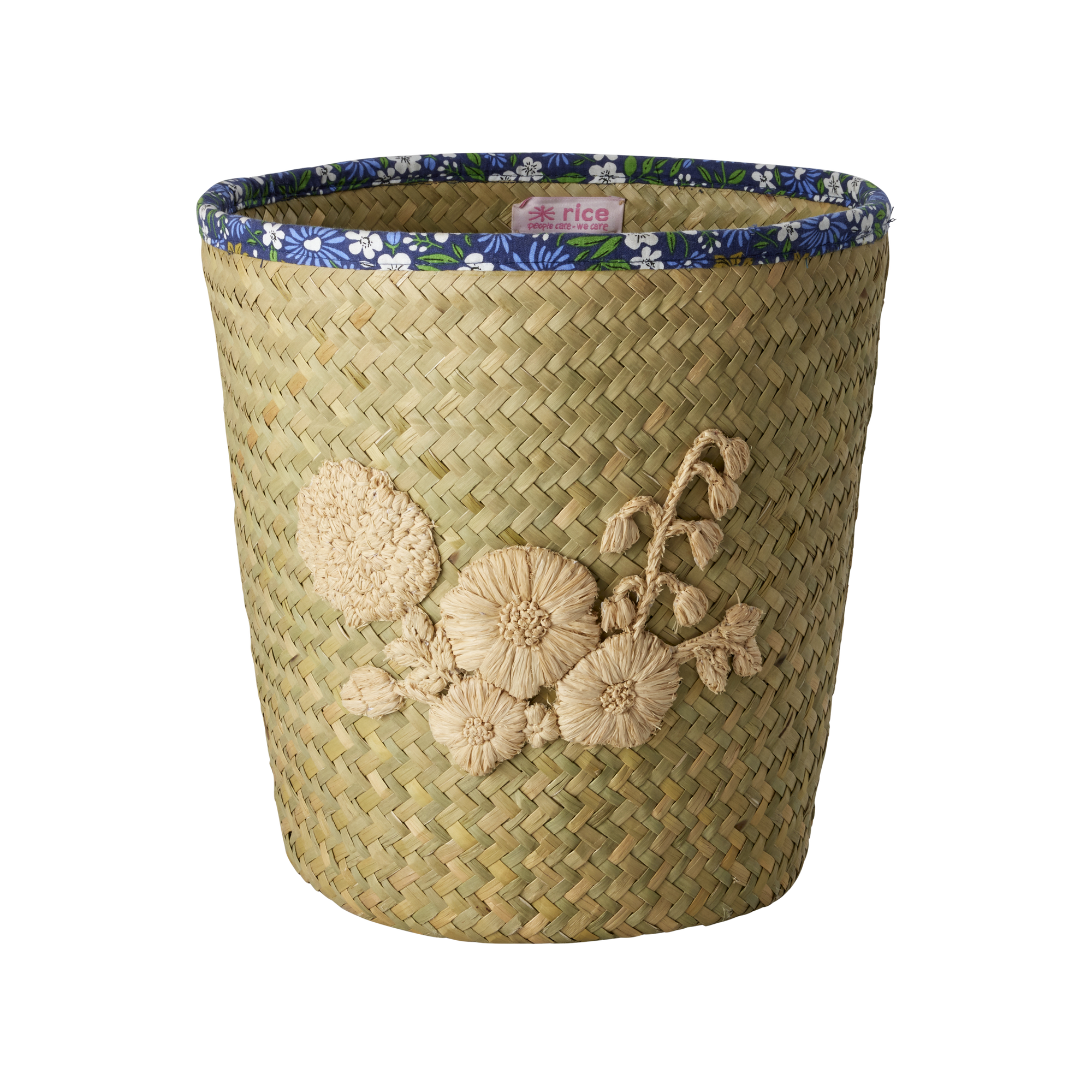 NatureBasket – Handgemaakte Raffia Mand in Rond Design