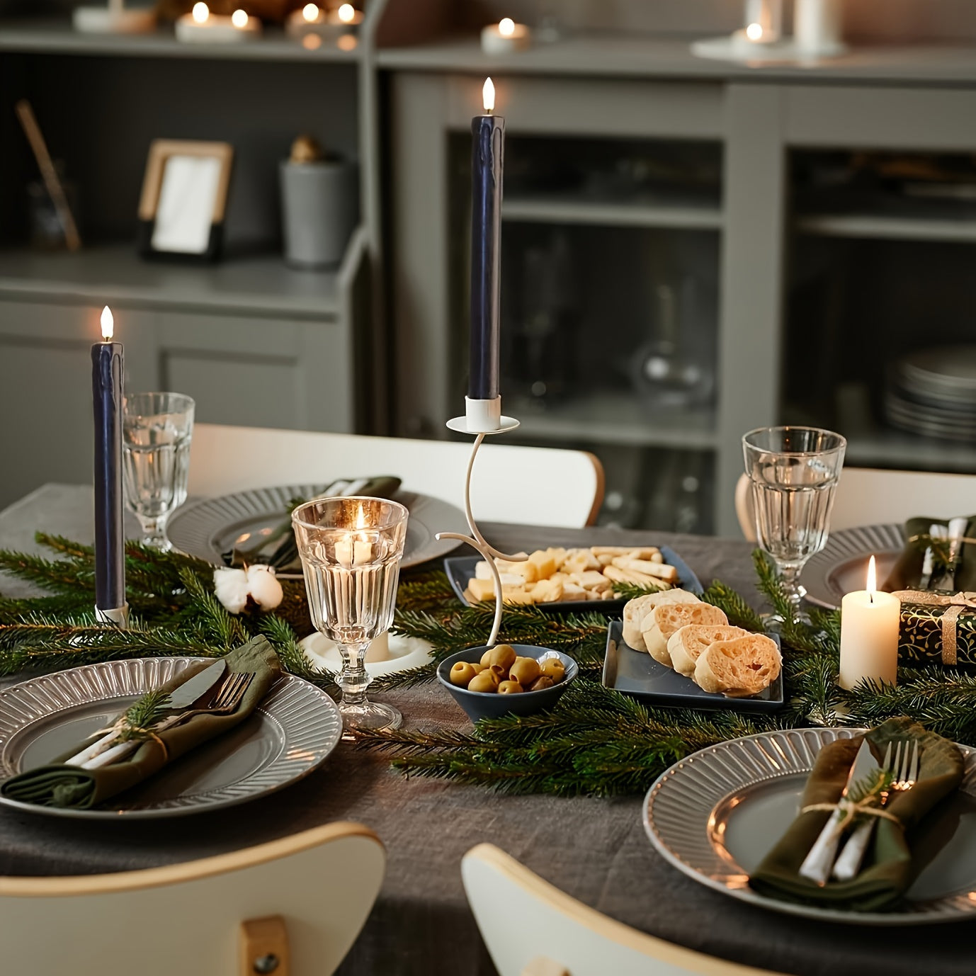 FlameFree - Set van 6 LED Kaarsen met Afstandsbediening