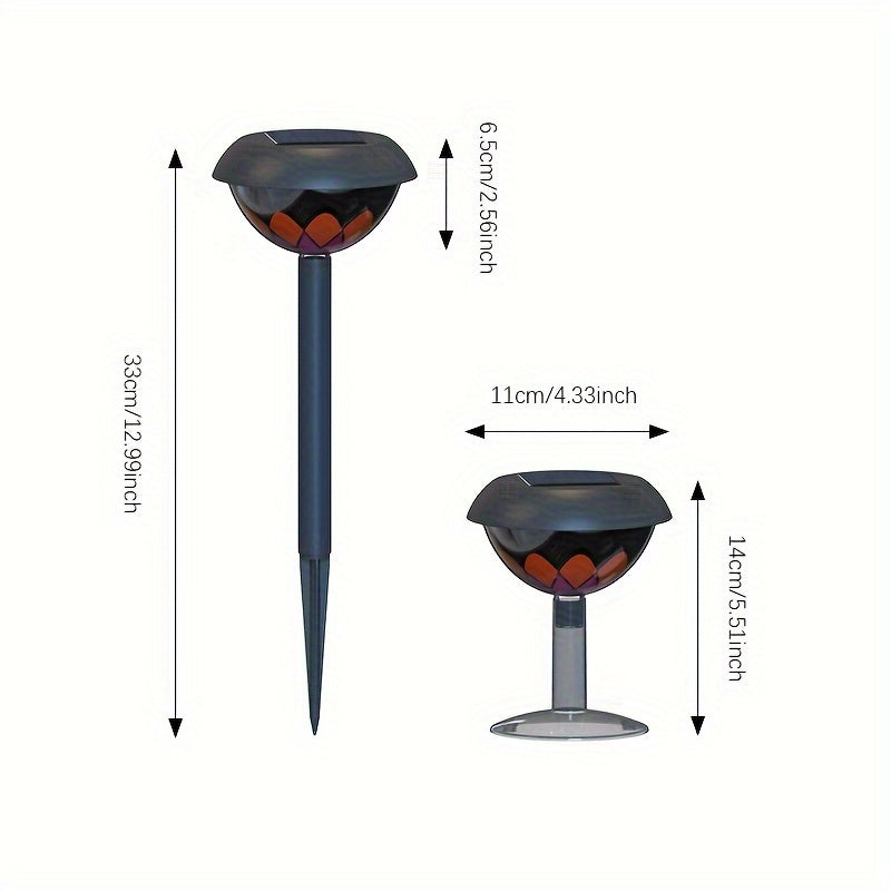 LumiLuxe - Moderne Zonne-LED Tuinlamp