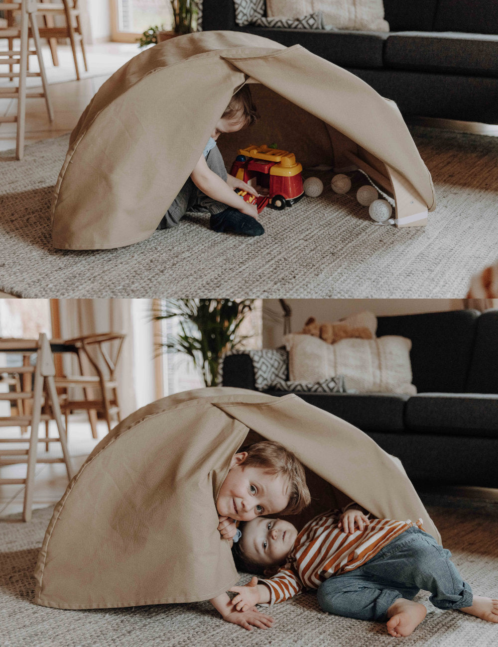 PlayNest Tent - Comfortabele Knuffeltent voor Kinderen