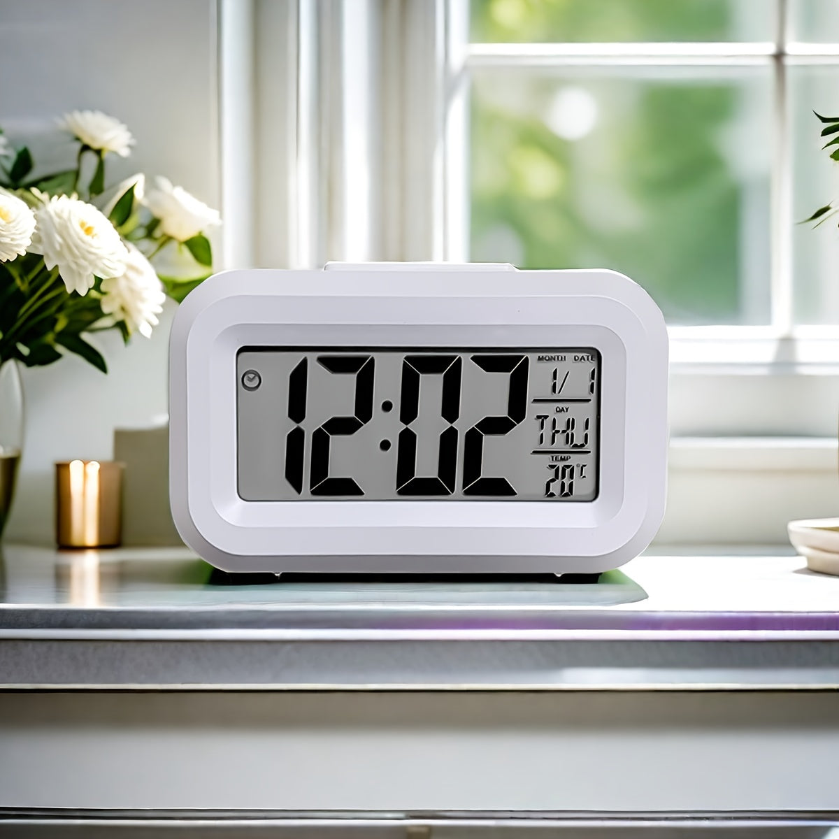GlowClock - Stijlvolle Digitale Wekker met Verlichting
