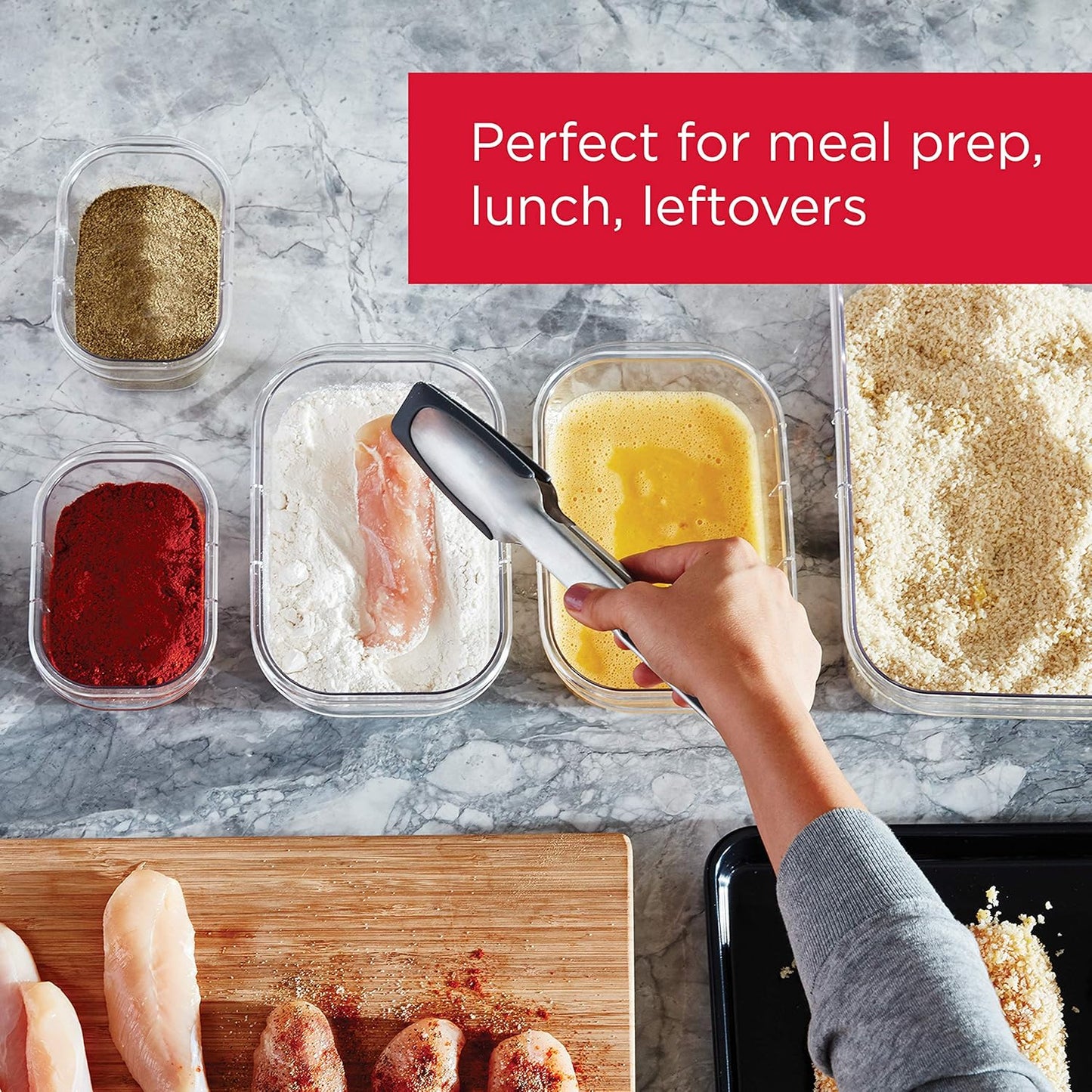 FreshPrep – Duurzame BPA-vrije Maaltijdcontainers Set (7 stuks)