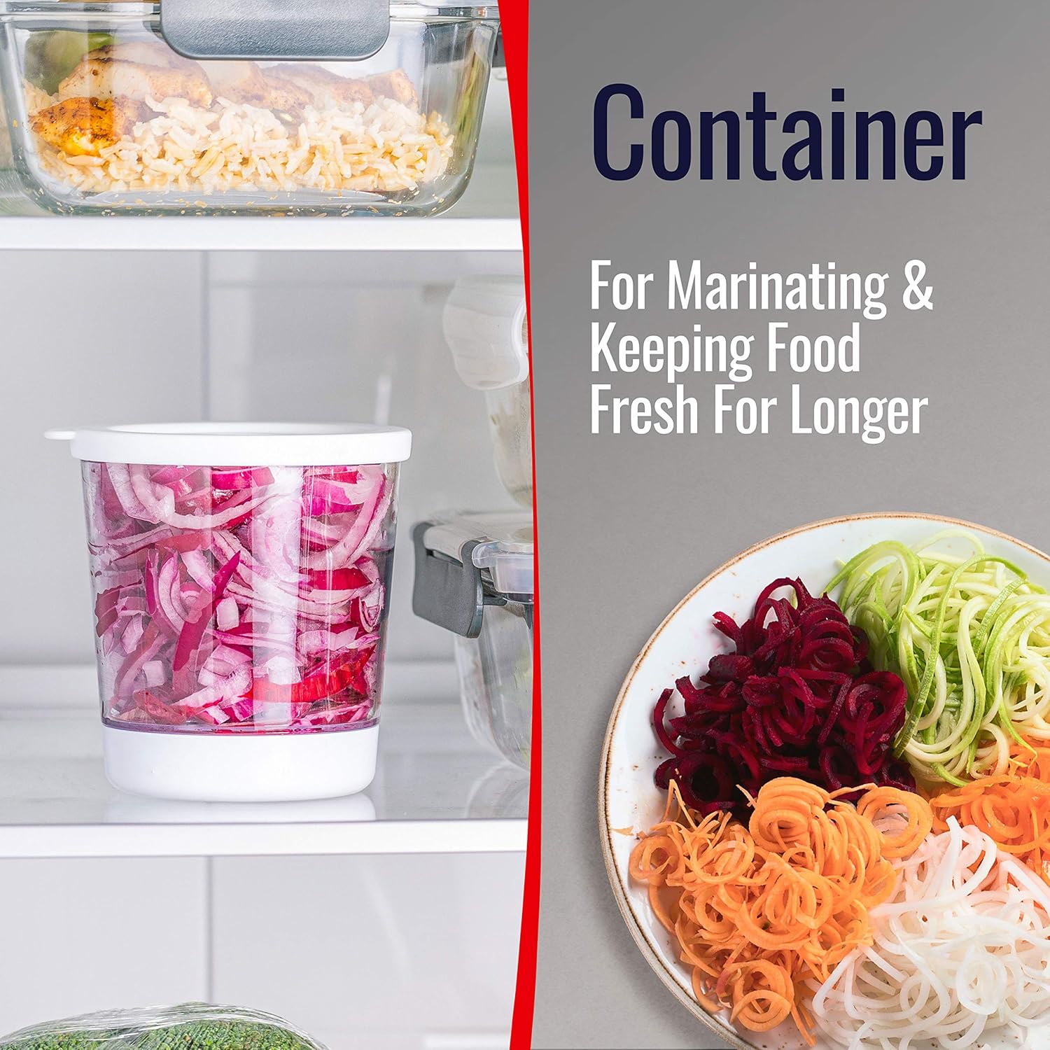 SpiralMaster - RVS Groentesnijder voor Perfecte Reepjes