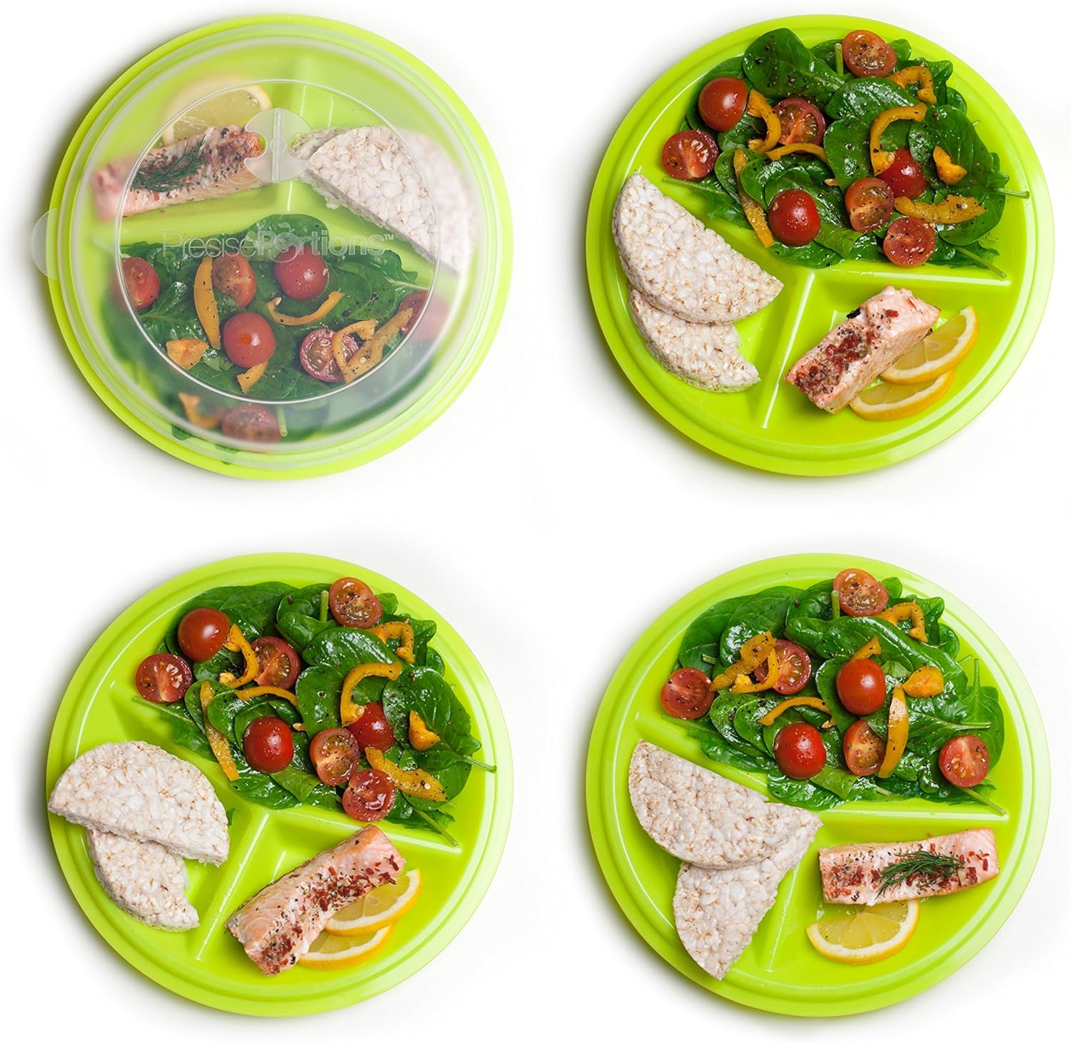 PortionMaster - Handig Reisvriendelijk Portiecontrole Bord