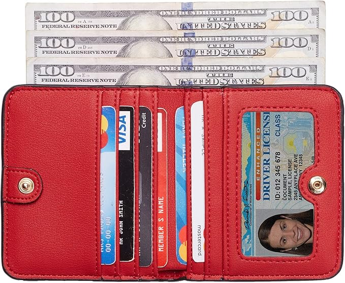 Elvira Wallet - Luxe RFID-Blokkerende Damesportemonnee
