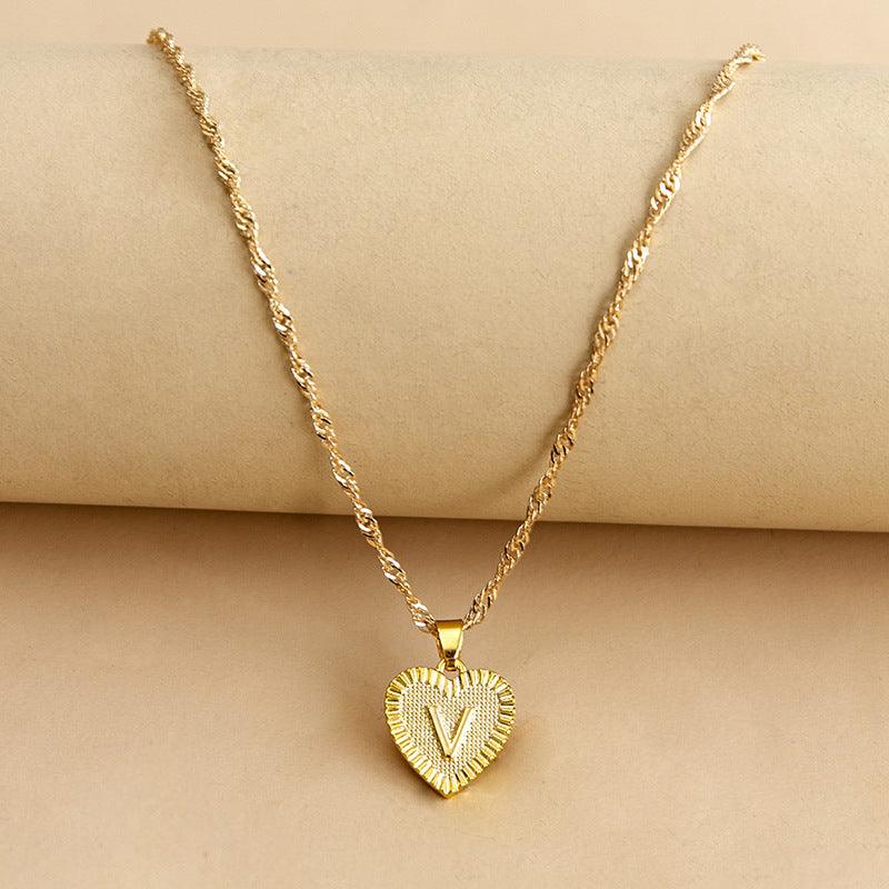 Amara - Elegante Gouden Hart Ketting