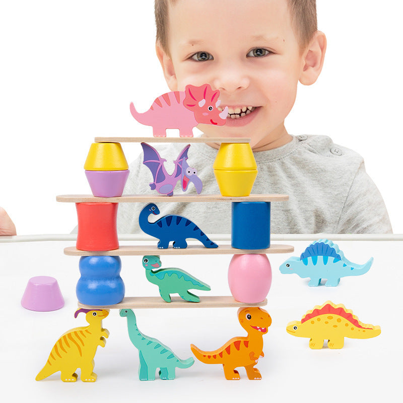 DinoStack Game – Creatief Stapelspel voor Kinderen